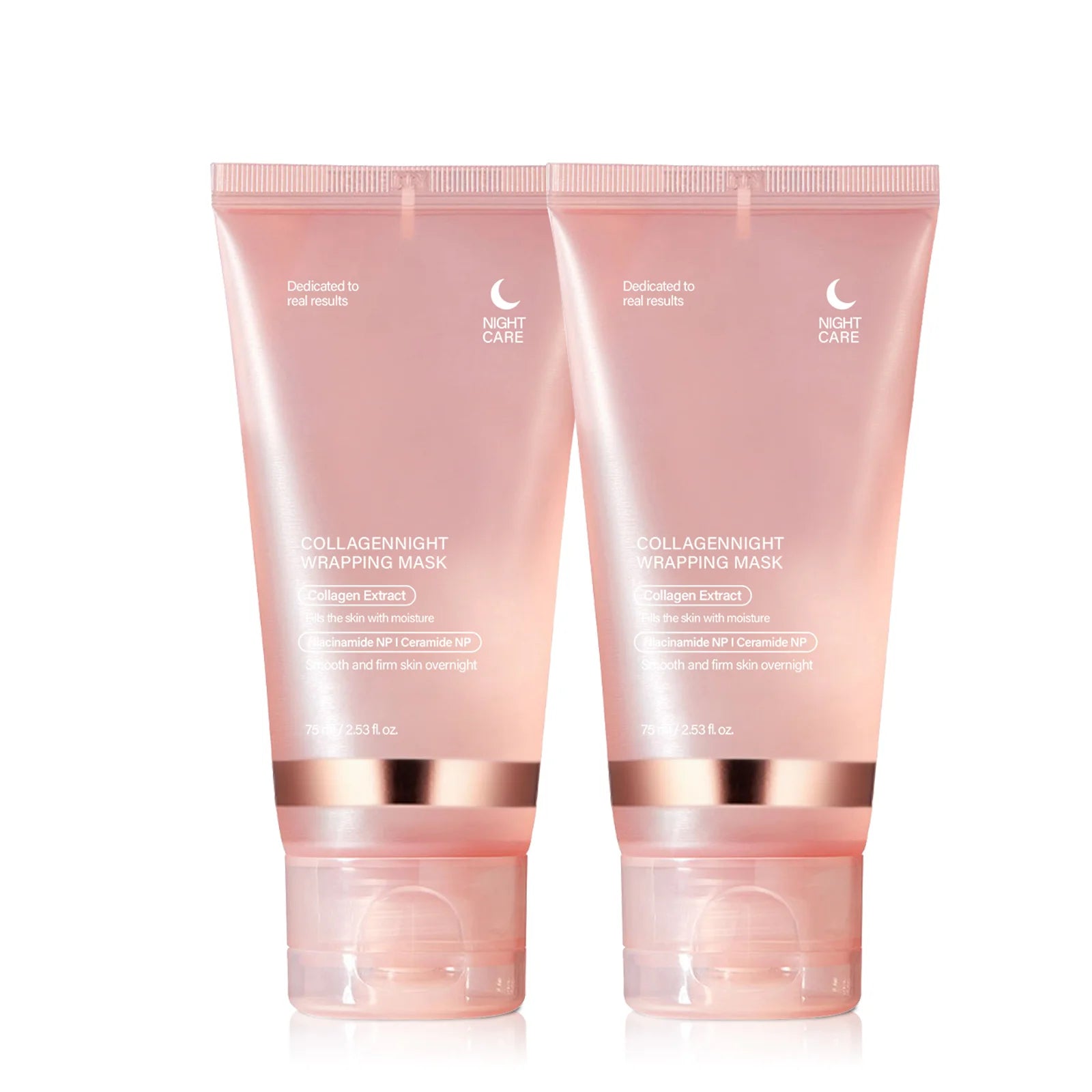 Overnight Collagen Wrapping Night Mask 75Ml - Intense Moisturizing Treatment for Firm, Radiant & Hydrated Skin by Morning.