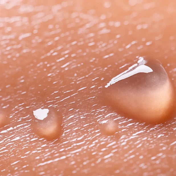 Woman sleeping during overnight skincare care