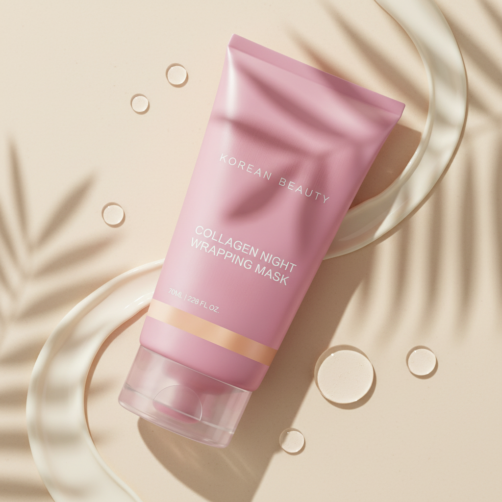 Night Care Collagen Night Wrapping Mask with hydration effect